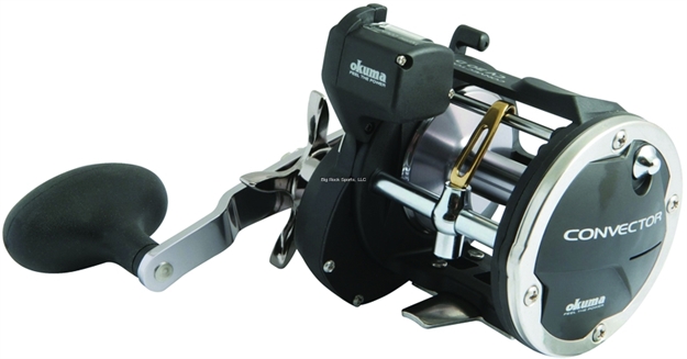 Picture of Okuma Fishing Tackle Convector Line Counter Reel, 2Bb + 1Rb, 5.1:1 Ratio, Alum Spool, Braid 30/450