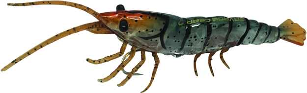 Picture of Savage Gear Hard Body Tpe Legs Shrimp, Natural, 4", 3/5 Oz, Slow Sink