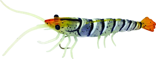 Picture of Savage Gear Hard Body Tpe Legs Shrimp, Avocado, 4", 3/5 Oz, Slow Sink