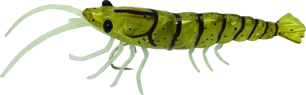 Picture of Savage Gear Hard Body Tpe Legs Shrimp, Golden, 4", 3/5 Oz, Slow Sink
