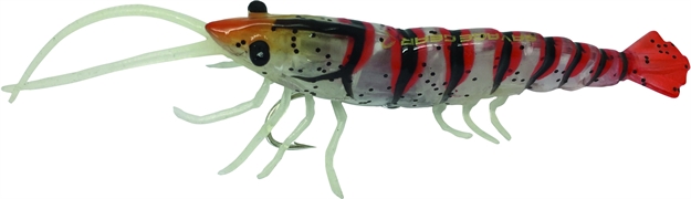 Picture of Savage Gear Hard Body Tpe Legs Shrimp, Red, 4", 3/5 Oz, Slow Sink