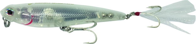 Picture of Savage Gear Hard Mud Minnow Topwater Bait, White, 3 1/3", 2/5 Oz, Floating