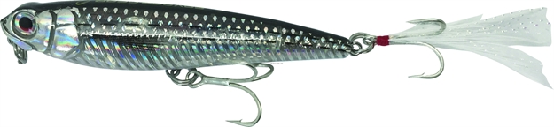 Picture of Savage Gear Hard Mud Minnow Topwater Bait, Dirty Silver, 4 1/2", 4/5 Oz, Floating