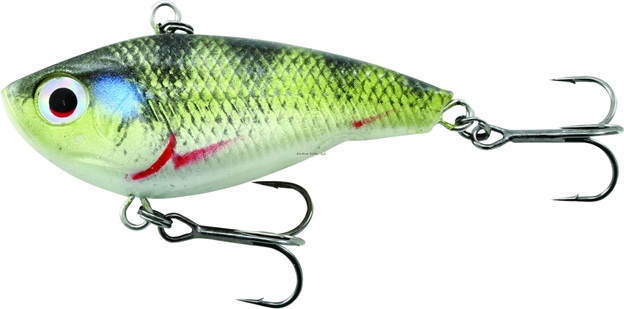 Picture of Savage Gear Tpe Soft Vibe Lipless Crankbait, Yellow Perch, 2.5", 3/4 Oz, Sinking