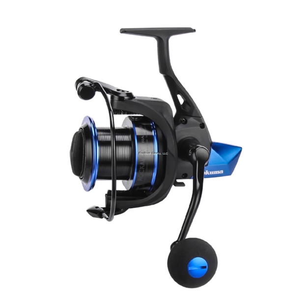 Picture of Okuma Fishing Tackle Rockaway Ra-6000 RH Surf Spin Reel Cyclonic Flow Rotor , 4Bb+1Rb, 5:3:1 , Mono: 375/12# 260/16# 220/20#
