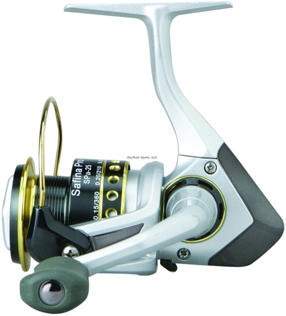 Picture of Okuma Fishing Tackle Safina Pro Spinning Reel, 3Bb + 1Rb, 4.8:1 Ratio, Alum Spool, Mono 12/440, 15/310, 20/260