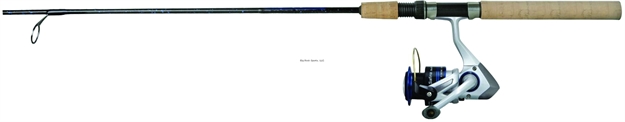 Picture of Okuma Fishing Tackle Safina Spinning Combo, 25-Sz Reel, NO Line, 1Bb, 5.1:1, Alum Spool, 270/6, 210/8, 6', UL