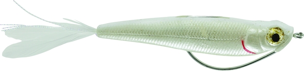 Picture of Savage Gear Tpe Weedless Soft Mud Minnow Topwater Bait, White, 3 1/2", 2/5 Oz, Floating,2 Pcs