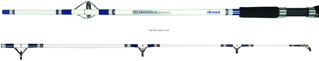 Picture of Okuma Fishing Tackle Tundra Spinning Rod, 10', 2 Pc, Mod./Mod. F, Med Hvy, 3/4-2 1/2 OZ Lures, 10 LB - 25 LB Line, 5 Guides + Tip
