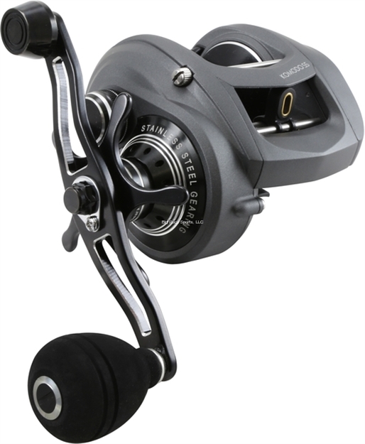 Picture of Okuma Fishing Tackle Komodo SS Low Profile Baitcasting Reel, 8Bb, 6.3:1, 14Lb./230Yds, 30Lb./130Yds, Power Handle, Hps
