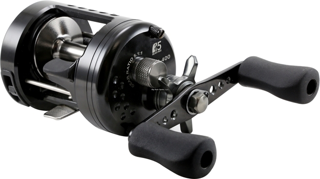 Picture of Okuma Fishing Tackle Metaloid Round Baitcasting Reel, 5Bb, 5.1:1, 14Lb./270Yds, 20Lb./180Yds., Hps