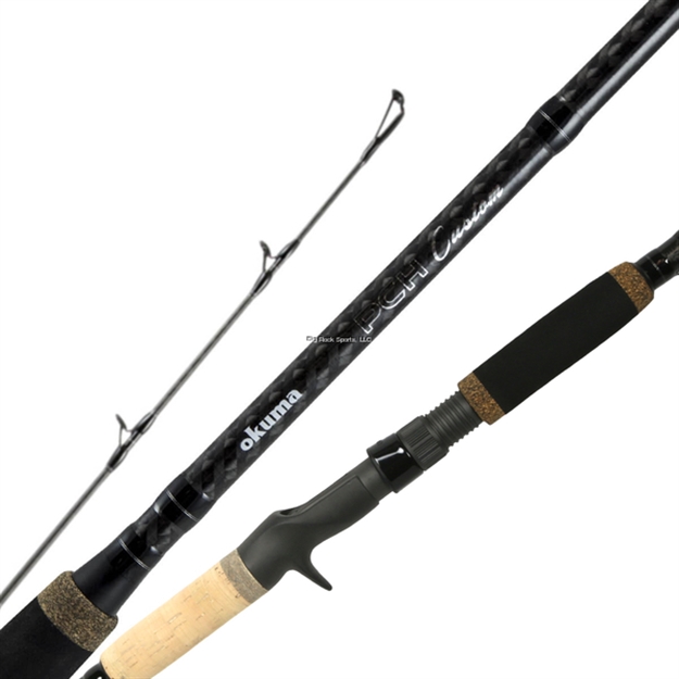 Picture of Okuma Pch Inshore, 24-Ton Carbon Blanks, Fuji K-Guides Ande Reel Seat, 8' 1-Piece, Xtra Heavey Action, 20-40Lb