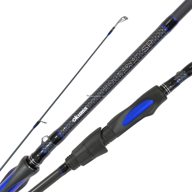 Picture of Okuma Rockway HD Surf Rod 8'6 2Pc ML Stainless Guide Frames Min. Eva Split Grip Carbon Rod Blank