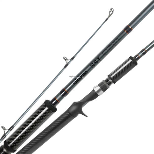 Picture of Okuma Sst "A" Series 8'6" Medium Casting Rod With Carbon Grip | 8 - 17 Lbs | 1/4 - 5/8 OZ | 2-Pcs