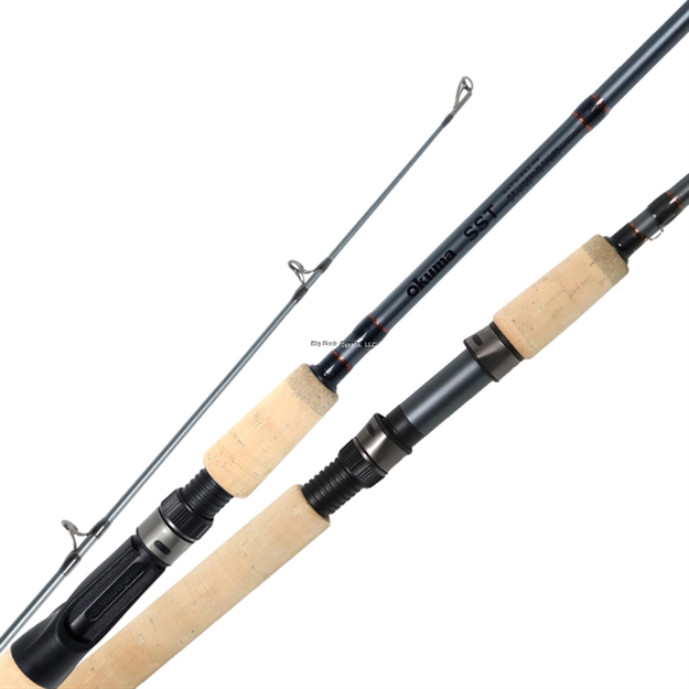 Picture of Okuma Sst "A" Series 9'6" Light Spinning Rod With Cork Grip | 4 - 10 Lbs | 1/8 - 3/8 OZ | 2-Pcs