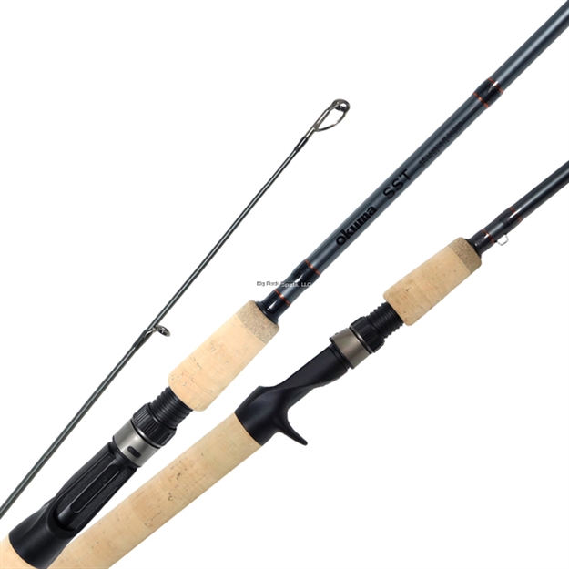 Picture of Okuma Sst "A" Series 9'6" Medium Light Casting Rod With Cork Grip | 6 - 12 Lbs | 1/4 - 1/2 OZ | 2-Pcs