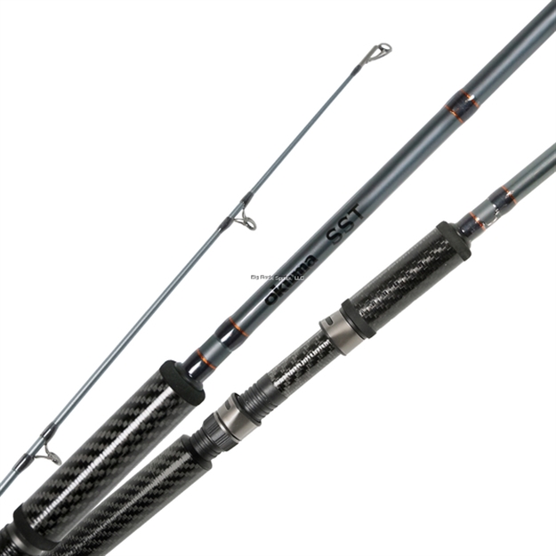 Picture of Okuma Sst "A" Series 9'6" Medium Light Spinning Rod With Carbon Grip | 6 - 12 Lbs | 1/4 - 1/2 OZ | 2-Pcs