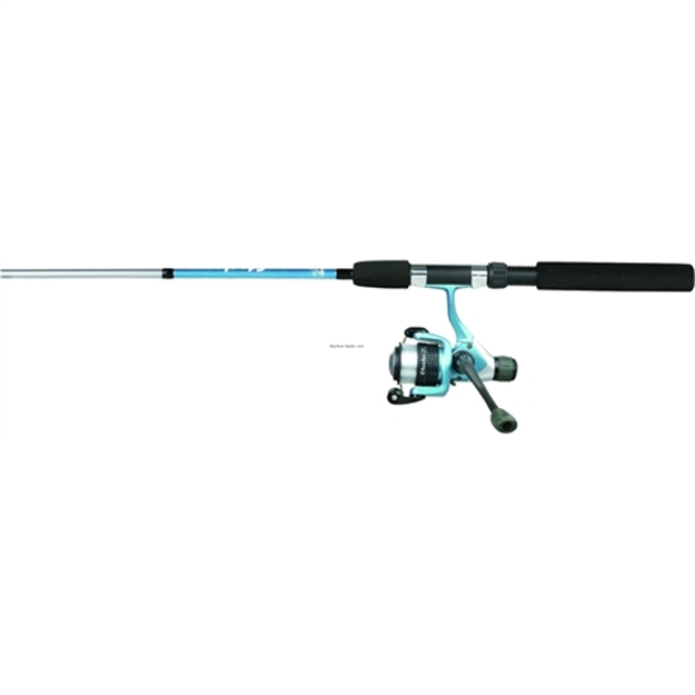 Picture of Okuma Fishing Tackle Steeler Spinning Combo, 30-Sz Reel, With Line, 1Bb, Graphite Spool, 355/4, 225/6, 175/8, 6', M