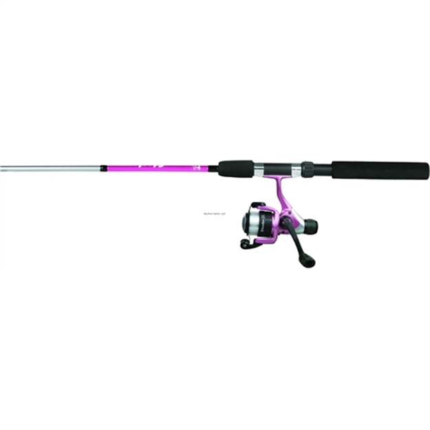 Picture of Okuma Fishing Tackle Steeler Spinning Combo, 25-Sz Reel, With Line, 1Bb, Graphite Spool, 310/4, 200/6, 150/8, 5' 6", M 739998334599