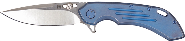 Picture of Olamic Cutlery Wayfarer 247 Purist Blue 247545S90PLGBW -