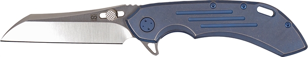 Picture of Olamic Cutlery Wayfarer 247 Wharning Blue 247545S90WLGBW -