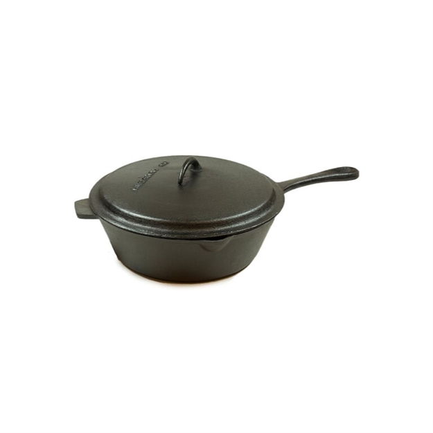 Picture of Old Mountain 3 QT Deep Fry Skillet With Lid 10.5 IN X 3 IN