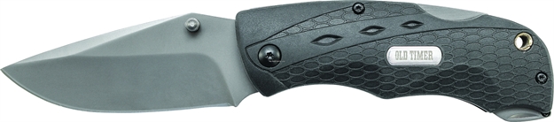 Picture of Old Timer Copperhead Swing Gut Lockback Folding Knife 3.38" Blade, Belt Sheath