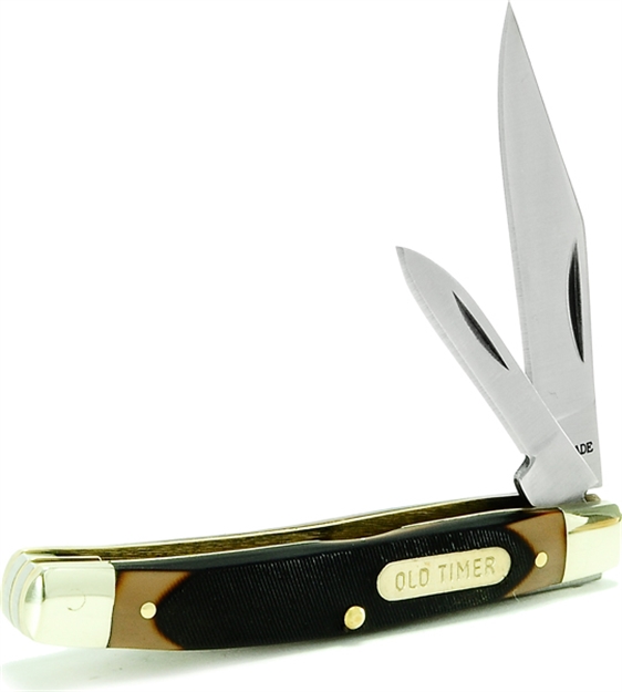 Picture of Old Timer Middleman Jack Folding Pocket Knife , 2-Blade, 3.3" Closed 33OT 044356001083