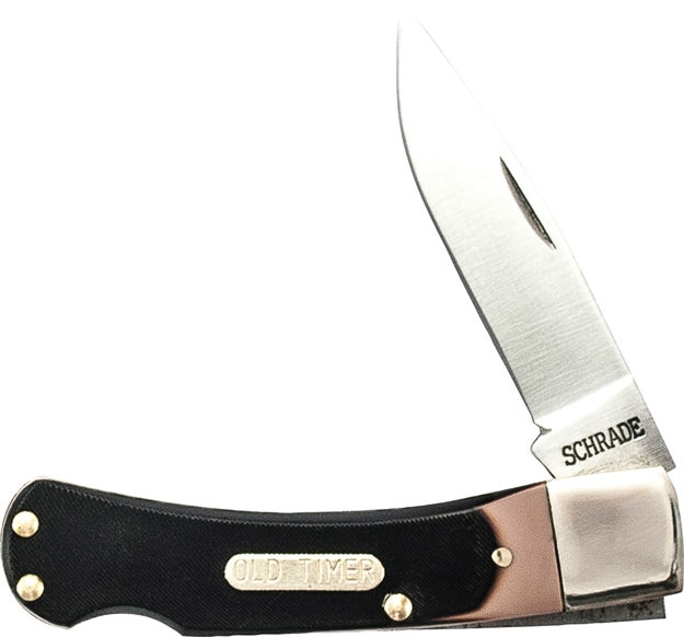 Picture of Old Timer Timer Knife Bear Head 1-Blade Lockback 2.2" S/S Del 3OT 044356001229