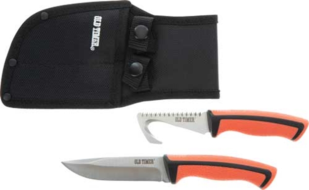 Picture of Old Timer Timer Knife Blaze 2-Piece Fixed/Guthook W/Sheath Promoq3