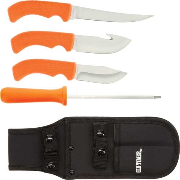 Picture of Old Timer Timer Knife Blaze 3-Piece Combo W/Sheath Promo Q3