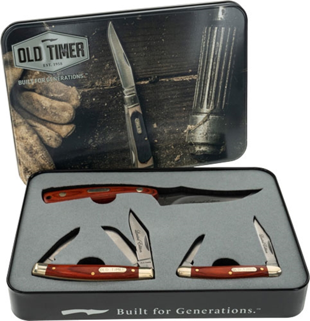 Picture of Old Timer Timer Knife Sharpfinger W/ 2 Folders Rosewood Promo Q4 1159657