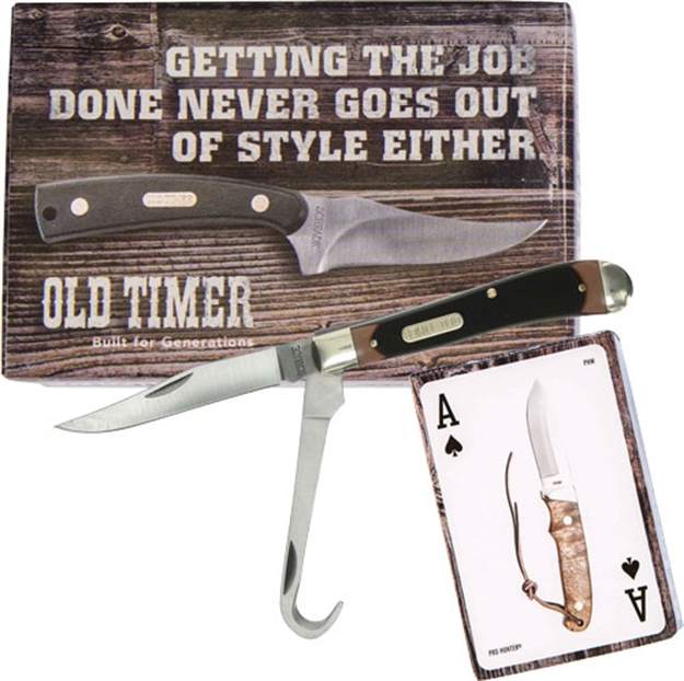 Picture of Old Timer Timer Knife Trapper & Custom Cards Promo Q4