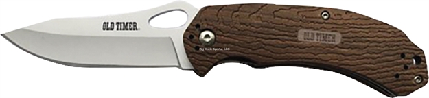 Picture of Old Timer Wood Handle Folder Clam 1123127