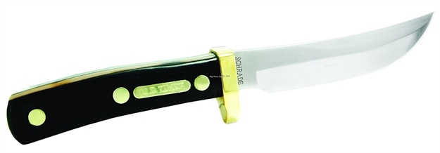 Picture of Old Timer Timer Knife Woodsman 5" Stainless Delrin W/Sheath