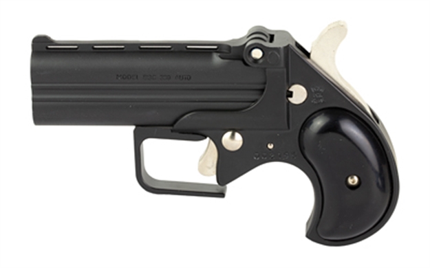 Picture of  Cobra Pistol Bbg380bb Derringer Big Bore 380 Acp 2 Shot 3.50" Black Barrel, Frame & Grips