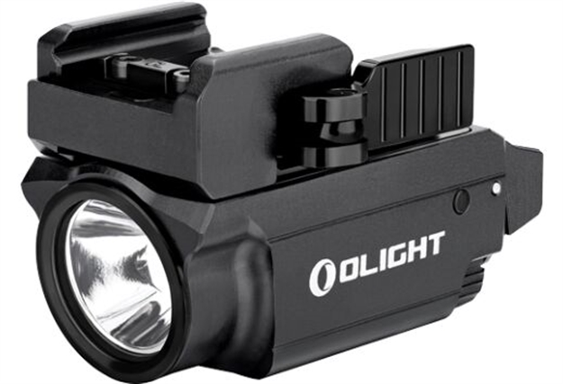 Picture of  Olightstore Usa Inc Obaldrminibk1 Baldr Mini Black Anodized 100/600 Lumens White Led Green Laser 6972378121165