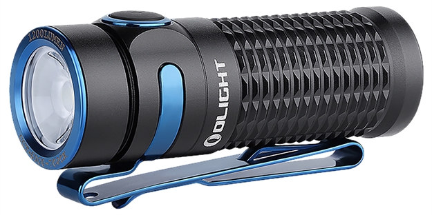 Picture of  Olightstore Usa Inc Baton3bk Baton 3  Black Anodized 12/60/300/650/1,200 Lumens White Led 6972378121875