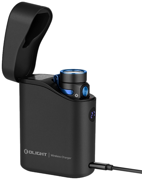 Picture of  Olightstore Usa Inc Baton4kitbk Baton 4 Premium Edition  Black Anodized 12/60/300/600/1,300 Lumens White Led