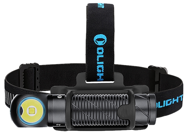 Picture of  Olightstore Usa Inc Perun2bk Perun 2  Black Anodized 5/30/120/500/800/2,500 Lumens White Led