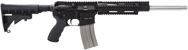 Picture of Olympic Arms K16sst Ar-15 W/Rail SA 223 Rem 16" 30+1 6 Pos Stk Blk