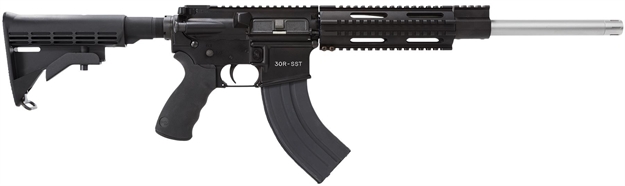 Picture of Olympic Arms K30r16sst Ar-15 Carbine SA 7.62X39 16" 30+1 6Pos Stk Blk/Ss