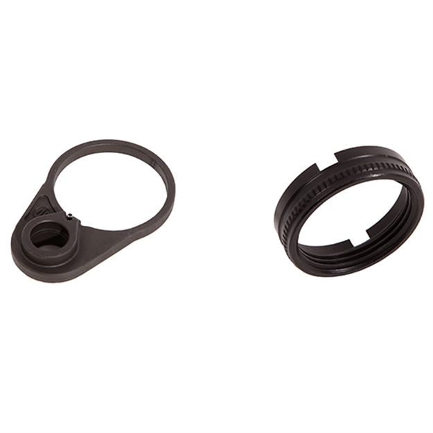 Picture of Primary Weapons 4Btrlpb-1F Castle Nut Ratchet Lock Black K3BM4FT