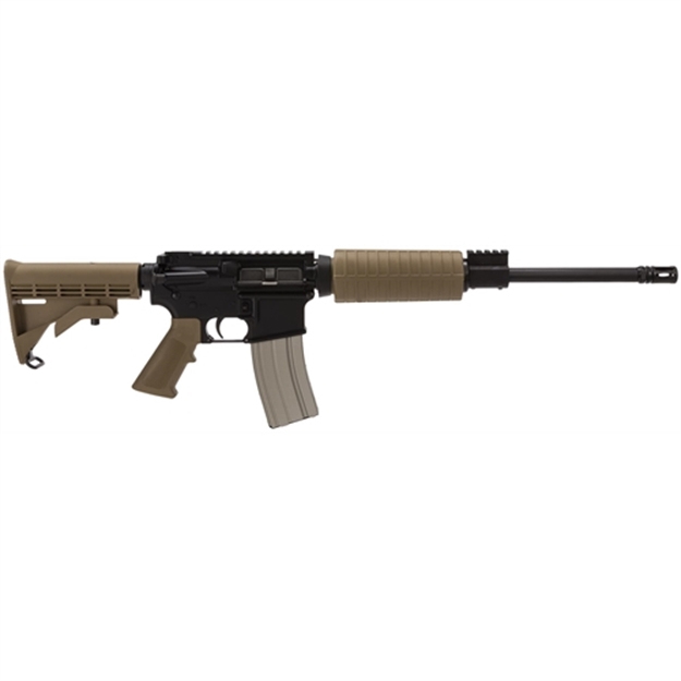 Picture of Olympic Plinker+Ftcb Ar-15 Plinker Plus Flat Top 5.56 Nato 16" 30+1 CB Stk Blk