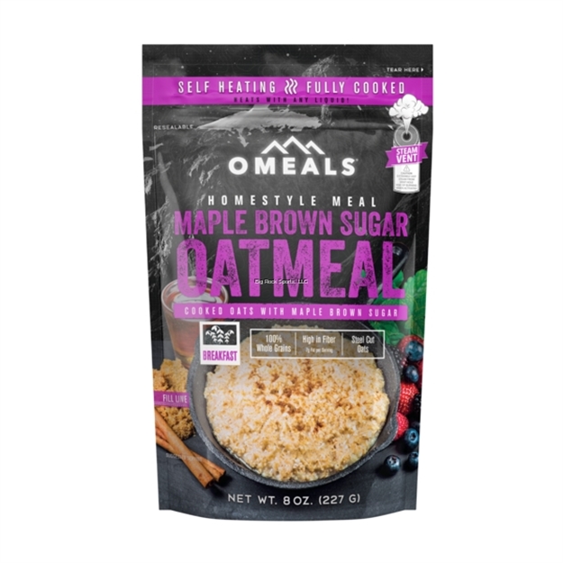 Picture of Omeals Self Heating Homestyle Meal, Maple Brown Sugar Oatmeal, 8Oz, Fully Cooked