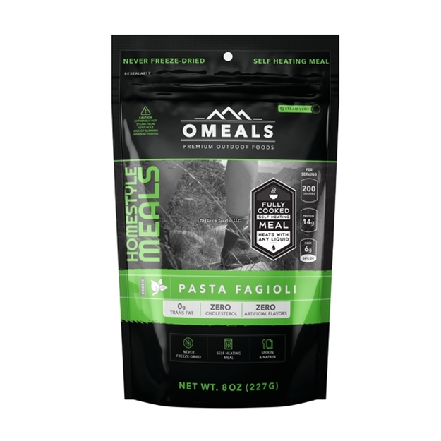 Picture of Omeals Self Heating Homestyle Meal, Pasta Fagioli, 8Oz, Fully Cooked