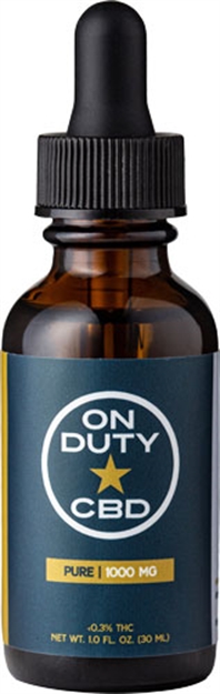Picture of ON Duty Cbd Duty Cbd Oil Pure FS 1000Mg 30Ml Bottle (1 Fl.Oz.)