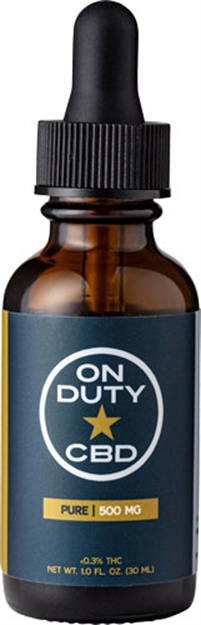 Picture of ON Duty Cbd Duty Cbd Oil Pure FS 500Mg 30Ml Bottle (1 Fl.Oz.)