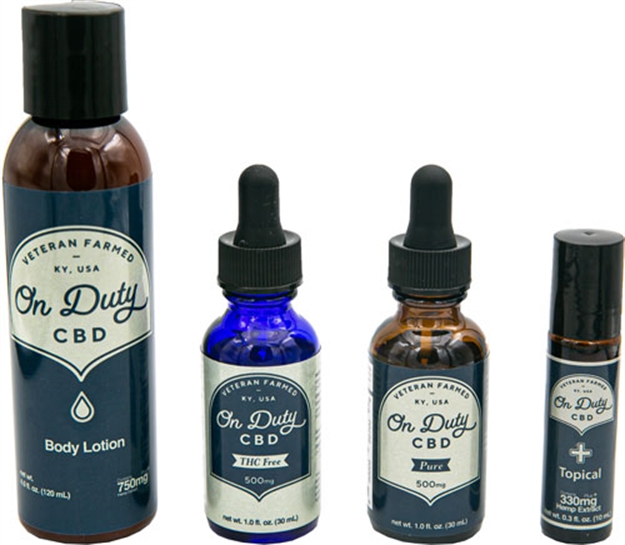 Picture of ON Duty Cbd Duty Cbd Oil Starter Pack 500Mg Oils/Lotions/Rollers