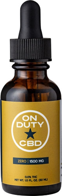Picture of ON Duty Cbd Duty Cbd Oil Thc Free 1500Mg 30Ml Bottle (1 Fl.Oz.)